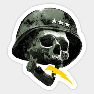 General's Skull Sticker